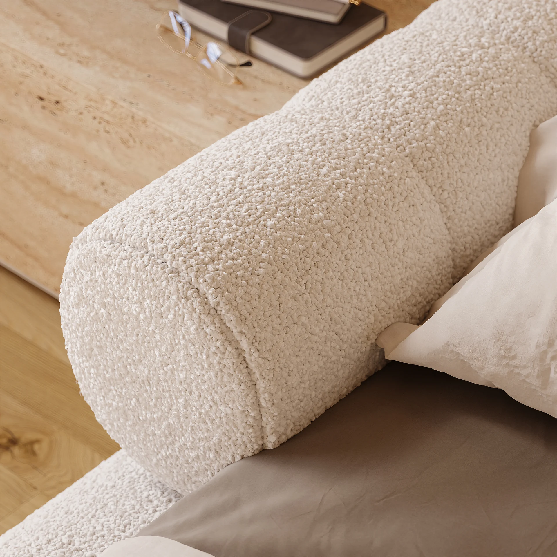 Cloud 9 Boucle Floor Bed - Image 7